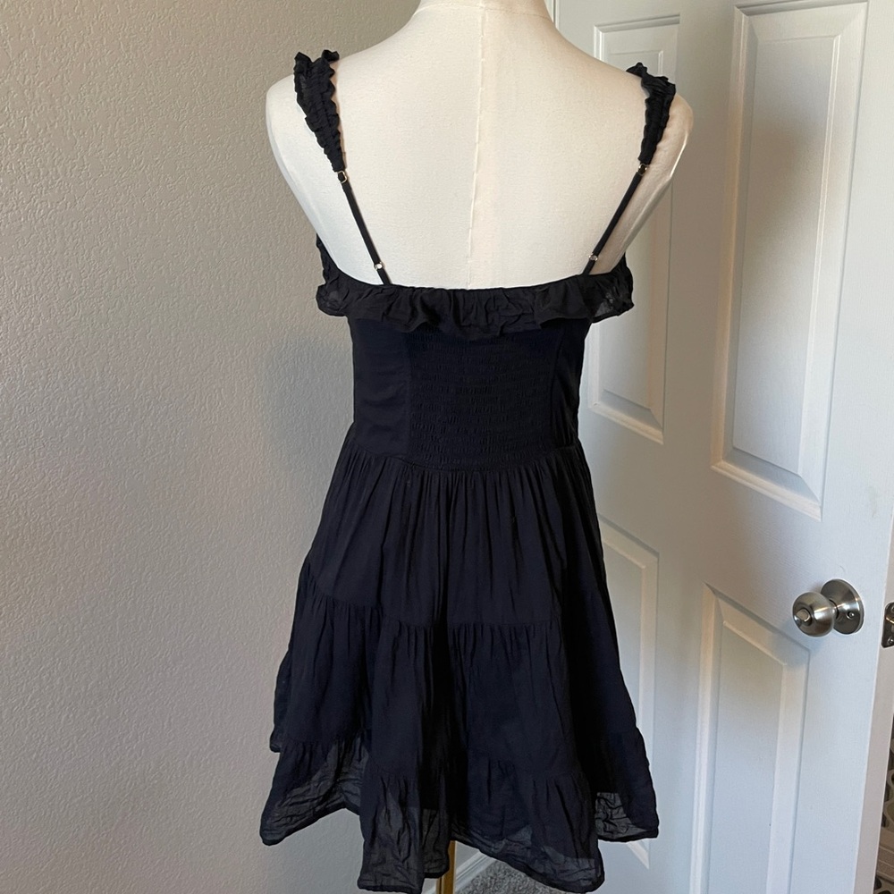 Show Me Your MuMu Black Ruffled Mini Dress - Picture 4 of 5